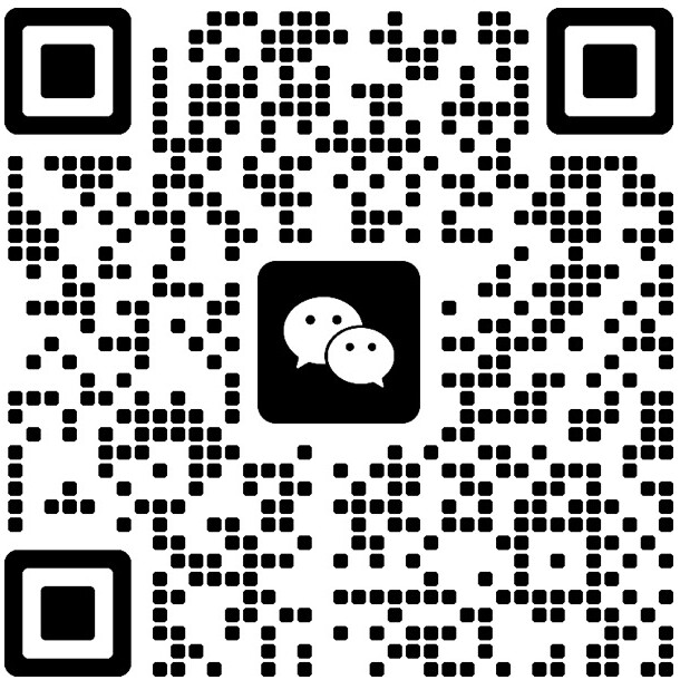 WeChat QR code — scan to add